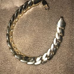 $60 Only! Cuban Bracelet 14k Gold Plated 