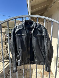 Harley Davidson Willie G Skull Leather Jacket (M)