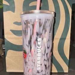 Starbucks Strawberry Tumbler