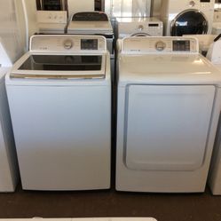 Samsung Washer And Electric Dryer Set 