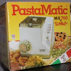 Simac PastaMatic MX700 Automatic Pasta Maker Vintage Made in Italy Complete Set