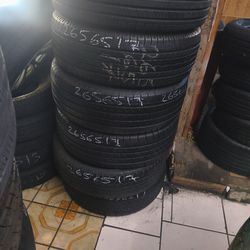 Used 265/65/17 $45 each