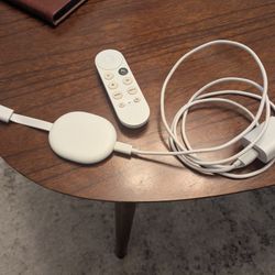 4k Chromecast W Power Brick