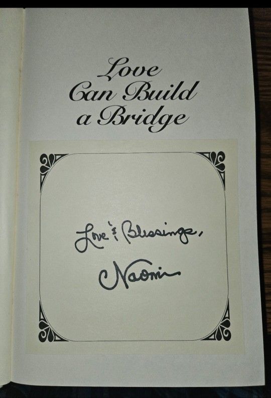 Naomi Judd Signed Hardcover Biography