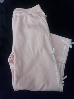 Light pink bow sweats