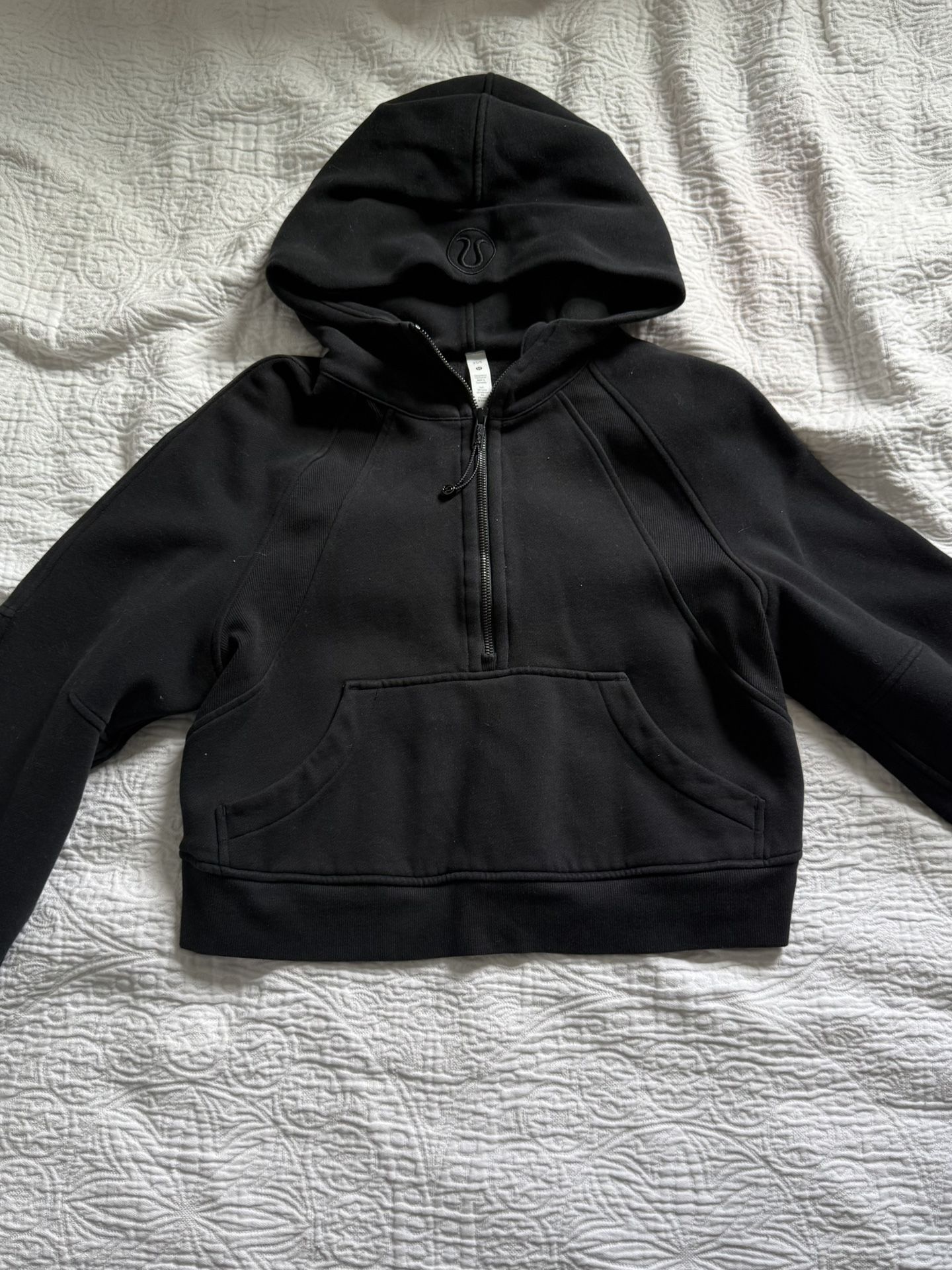 lululemon half zip scuba size xs/s