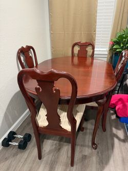 Mesa de madera para 4 persianas con extensión para