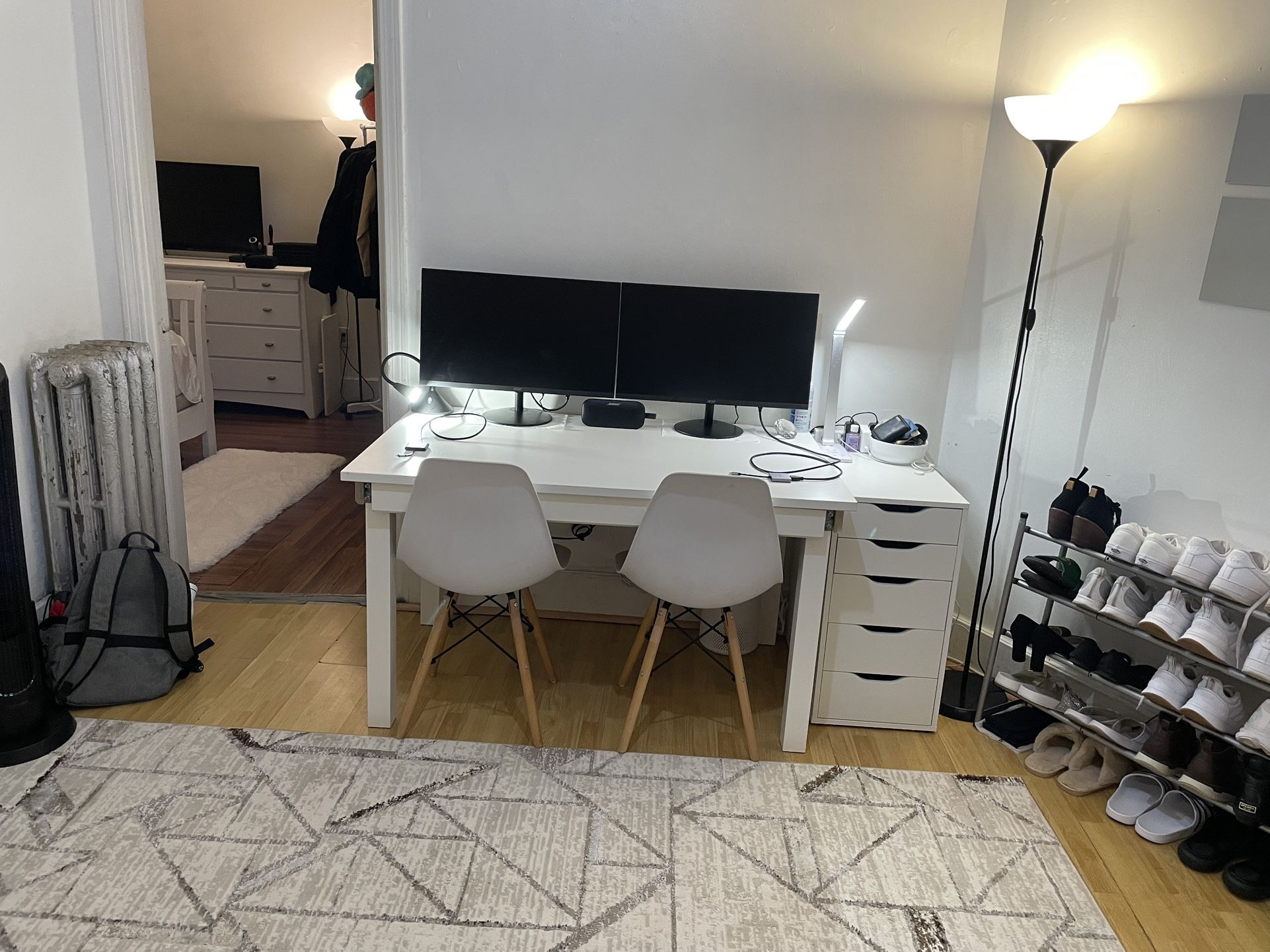 Two 27 Inch Monitors