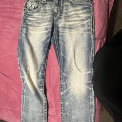Men’s Rock Revival Jean’s