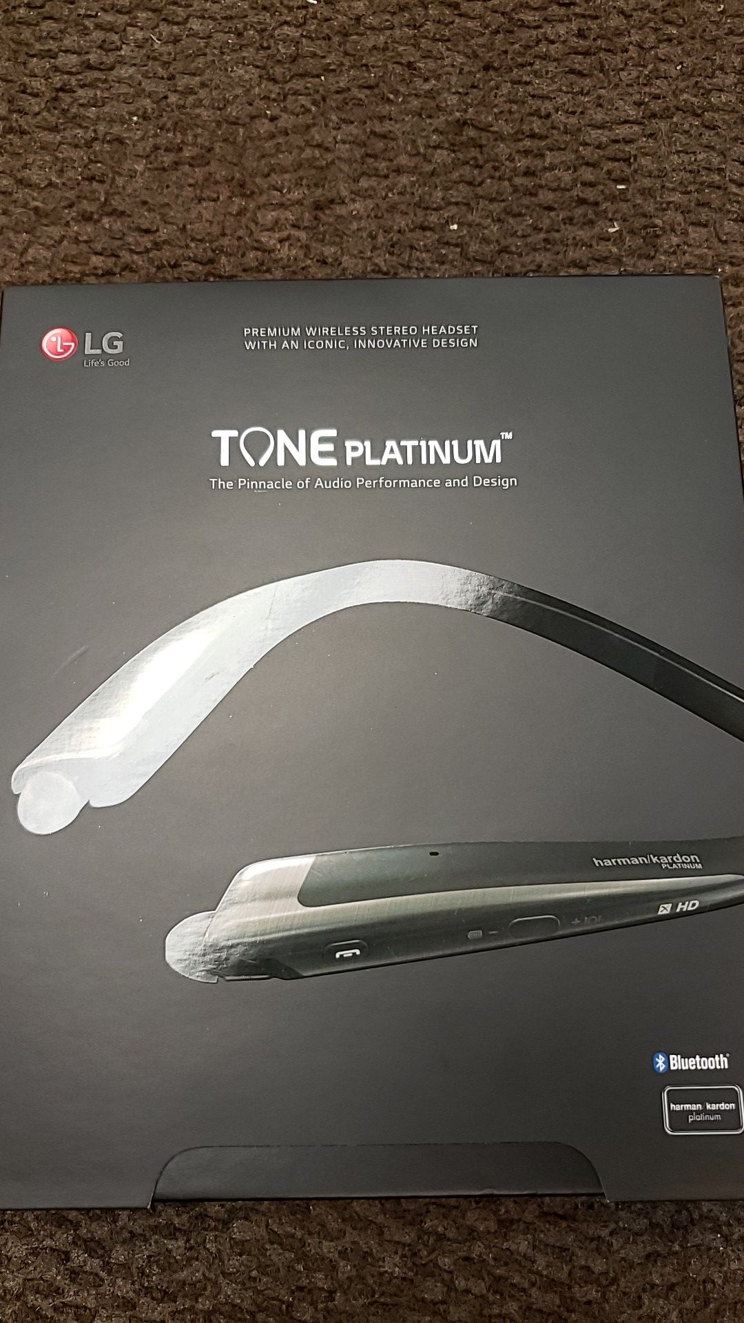 Lg wireless tone platinum Harman/kardon headset