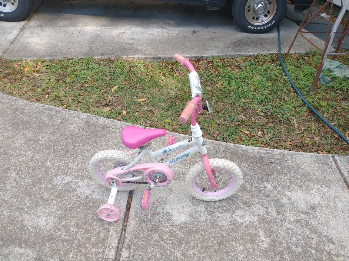 Girls 12" Huffy Bike