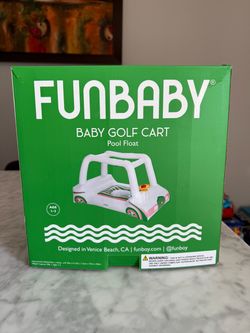 FunBaby Baby Golf Cart Pool Float