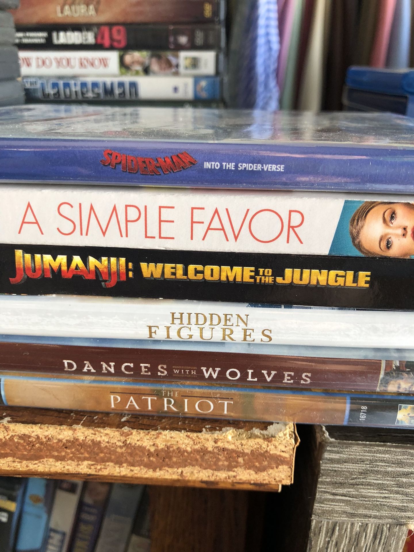 6 New Blu-Rays. $4. Ea.