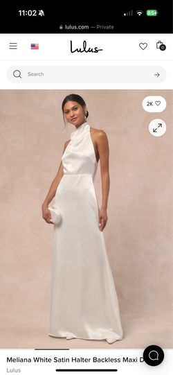 BRAND NEW LULUS DRESS (BRIDAL)