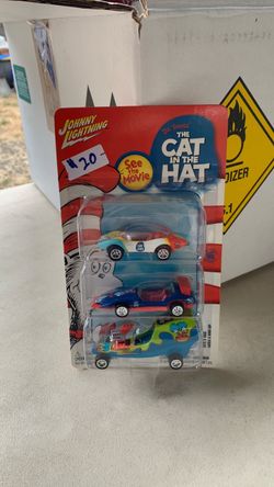 Johnny lightning Dr.Seuss the cat in the hat cars
