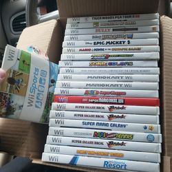 Nintendo Wii Games Various Prices 10.00 To 30.00 Each