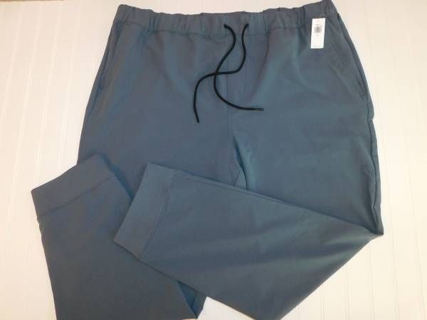 NWT Old Navy Mens XXL StretchTech Water-Repellent Jogger Pants Blue