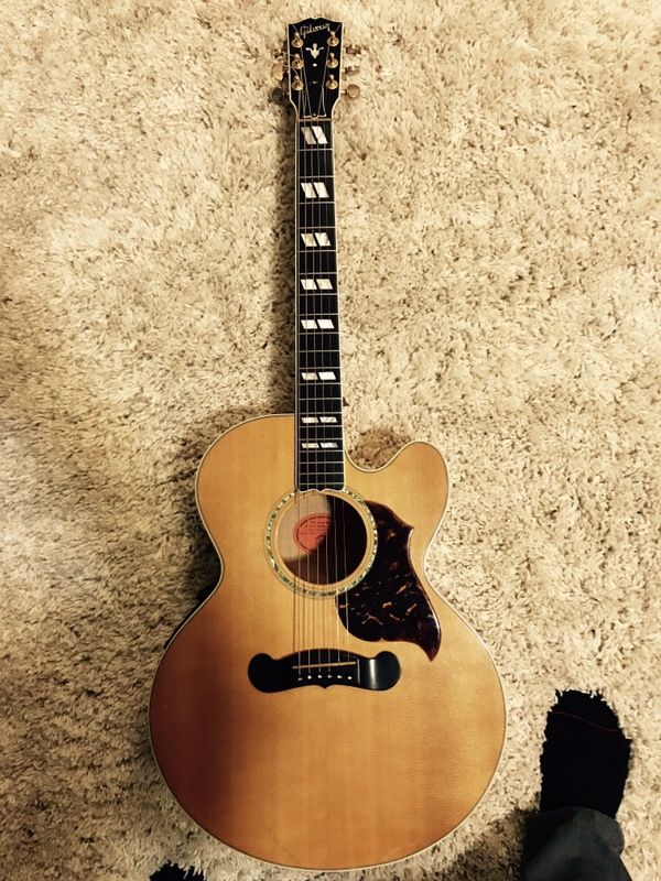 Gibson ec-30 bke blues king acoustic electric custom fender amp