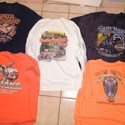 Harley Davidson T-shirt Bundle 