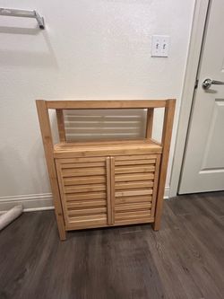 Bamboo Cabinet storage