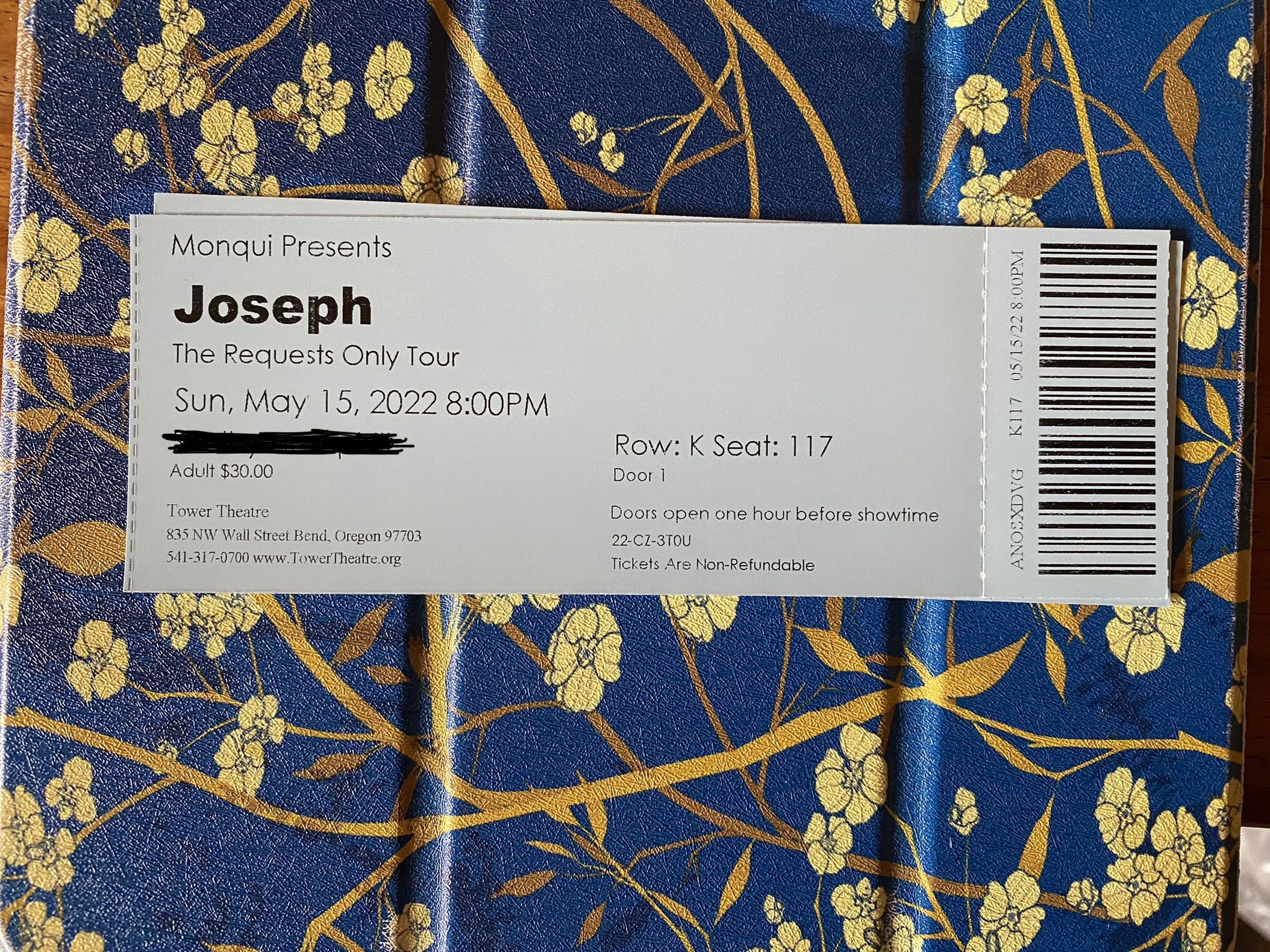 Joseph: The Request Only Tour