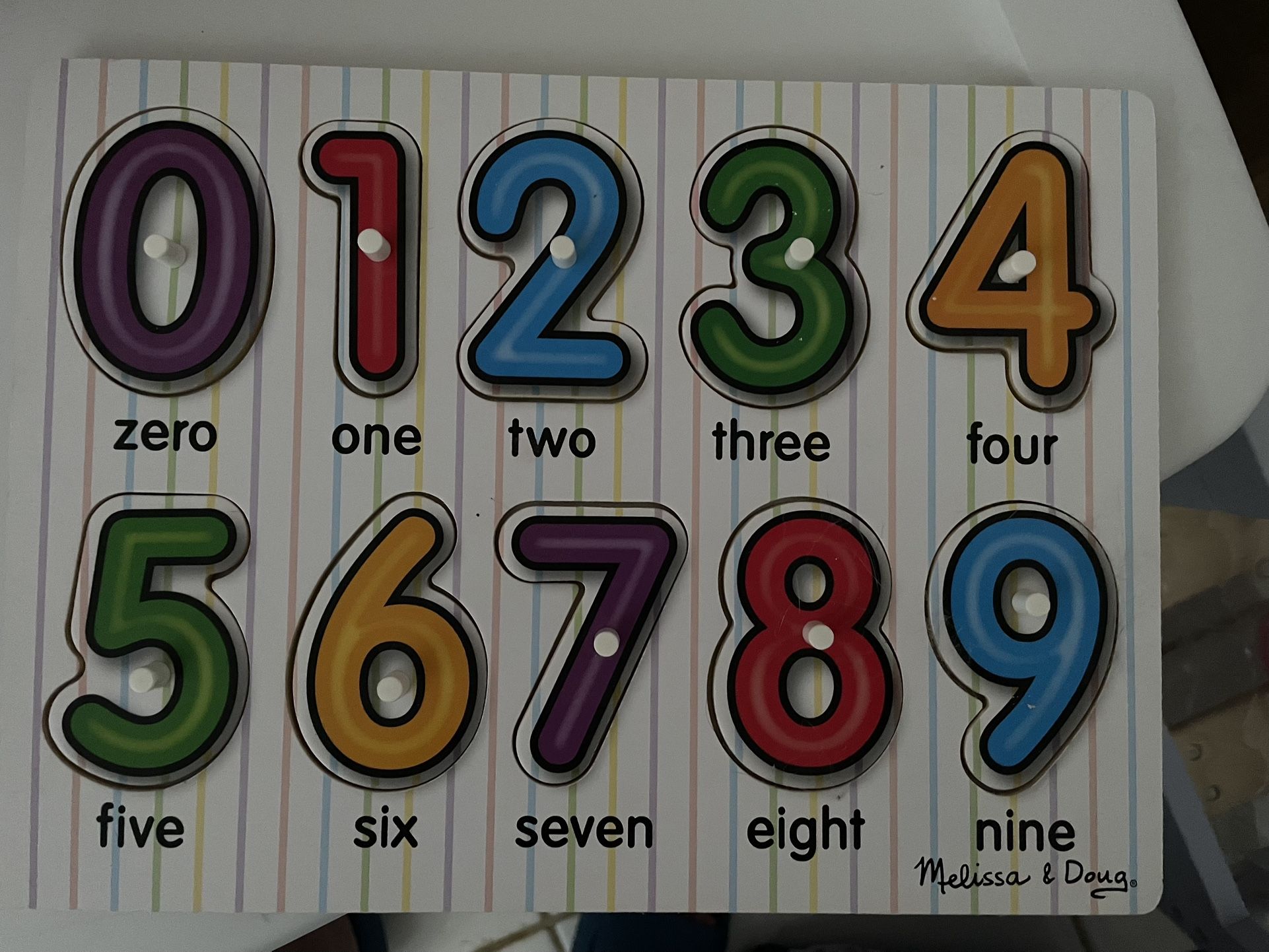 Melissa & Doug Number Puzzle