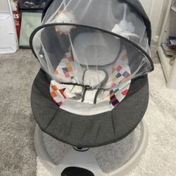 baby summer swing with net