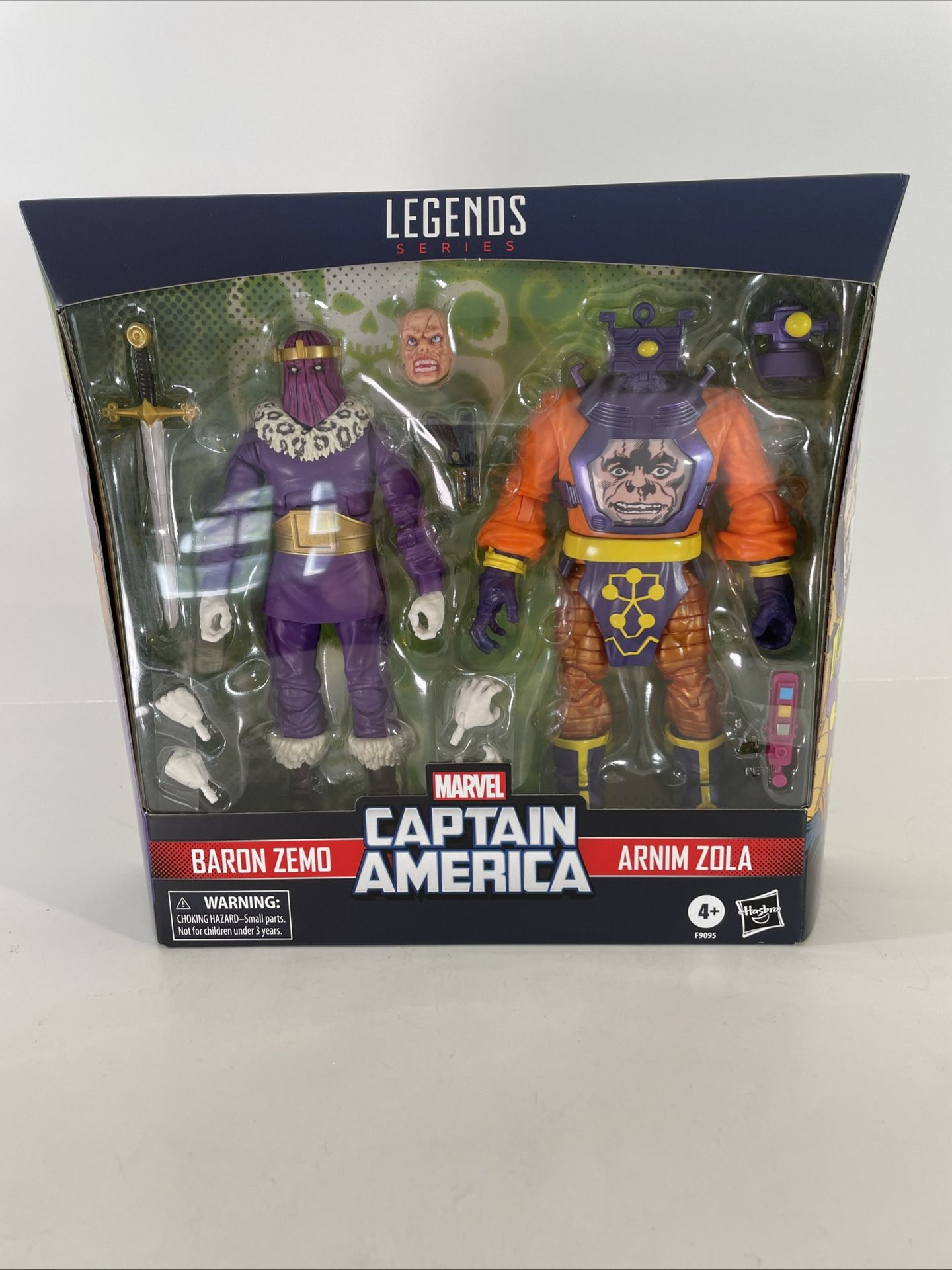 Marvel Legends Baron Zemo & Arnim Zola Figure 2-Pack from Captain America