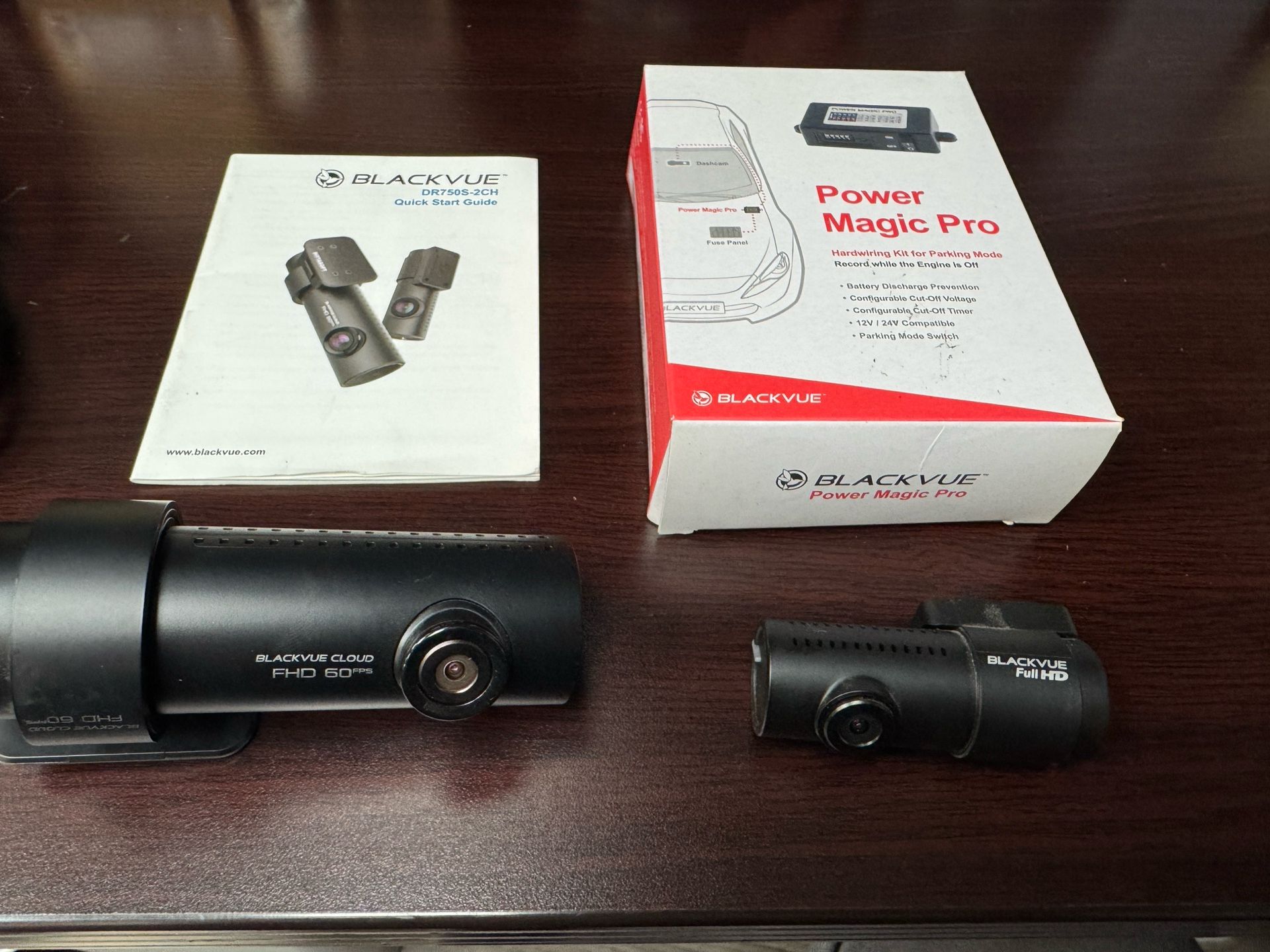Black Vue DR750S-2CH Dash Cam