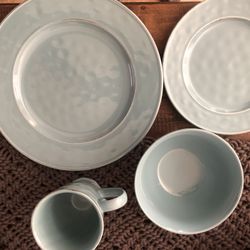 Pier1 Imports - Martillo Blue Corn Dinnerware Set