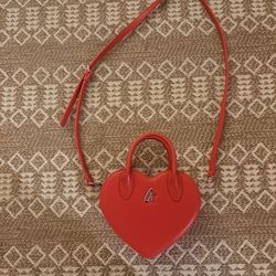 Red Glam-a-holic Heart Bag