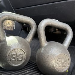 35.lbs Kettlebell Set