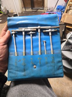 Pec 6 Piece Precision Gold Telescopinggage Set