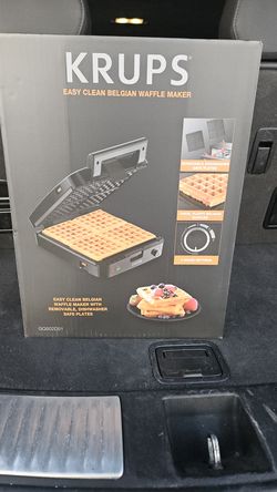 Krups waffle maker