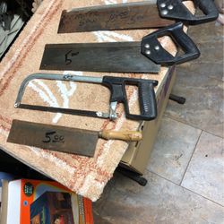Saws 5$ Each