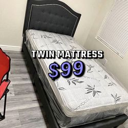 NEW TWIN MATTRESS ONLY $100