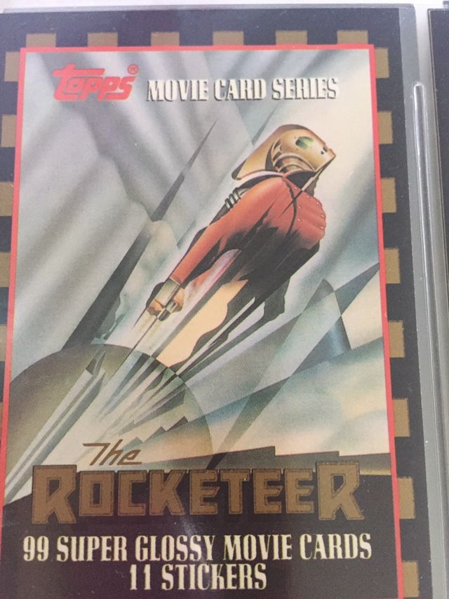 The Rocketeer Movie Cards