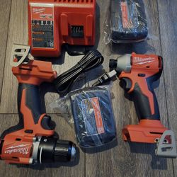 Milwaukee Brushless Impact And Drill Set