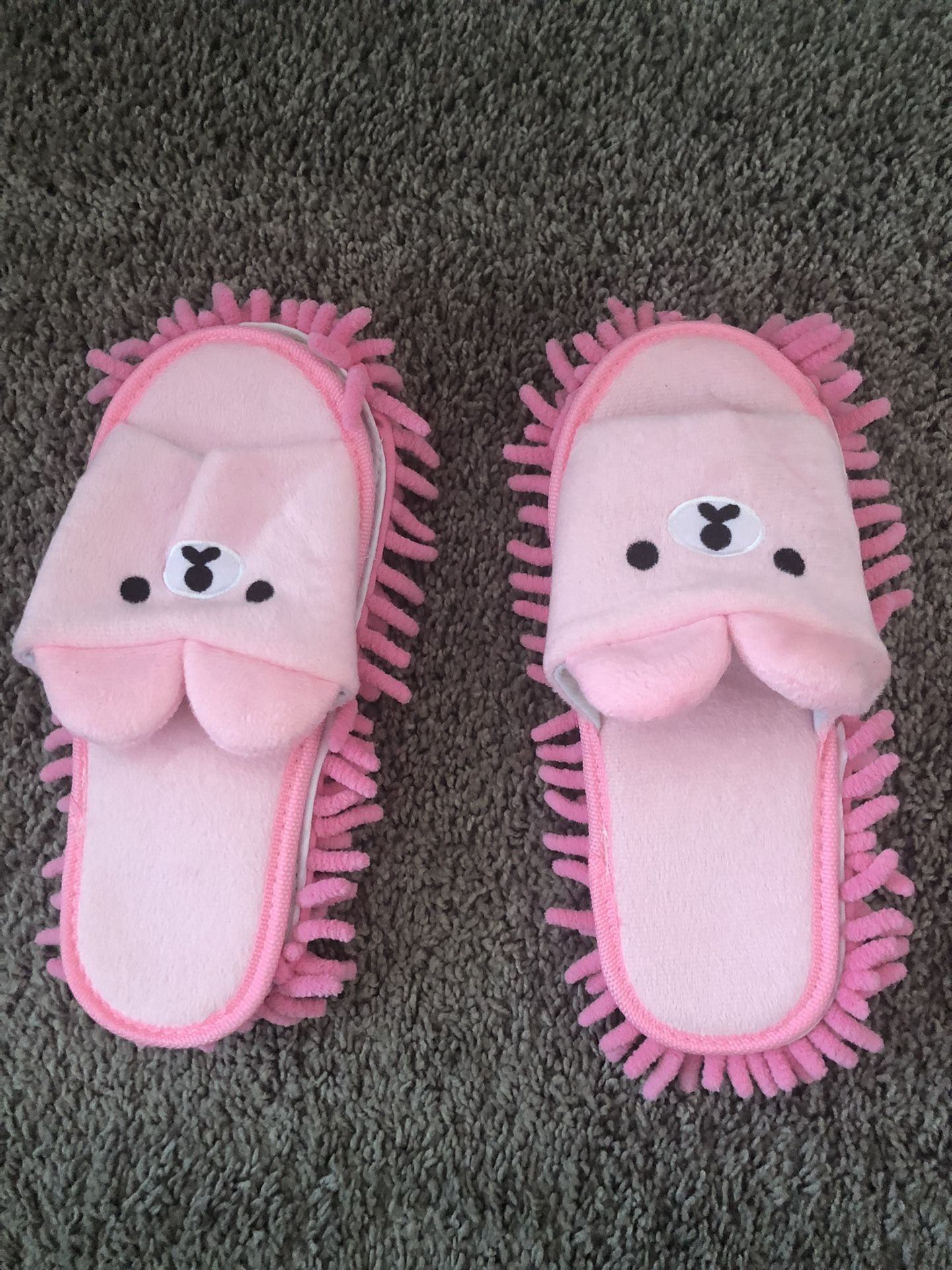 Plush Lazy Mopping Slippers Thickened Anti-slip Detachable Cotton Shoes