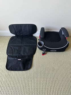 Graco car seat and seat protector