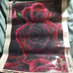 Rose Diamond Painting Kit 