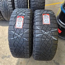 LT 275 65 R18 GOOD YEAR WRANGLER TERRITORY MT