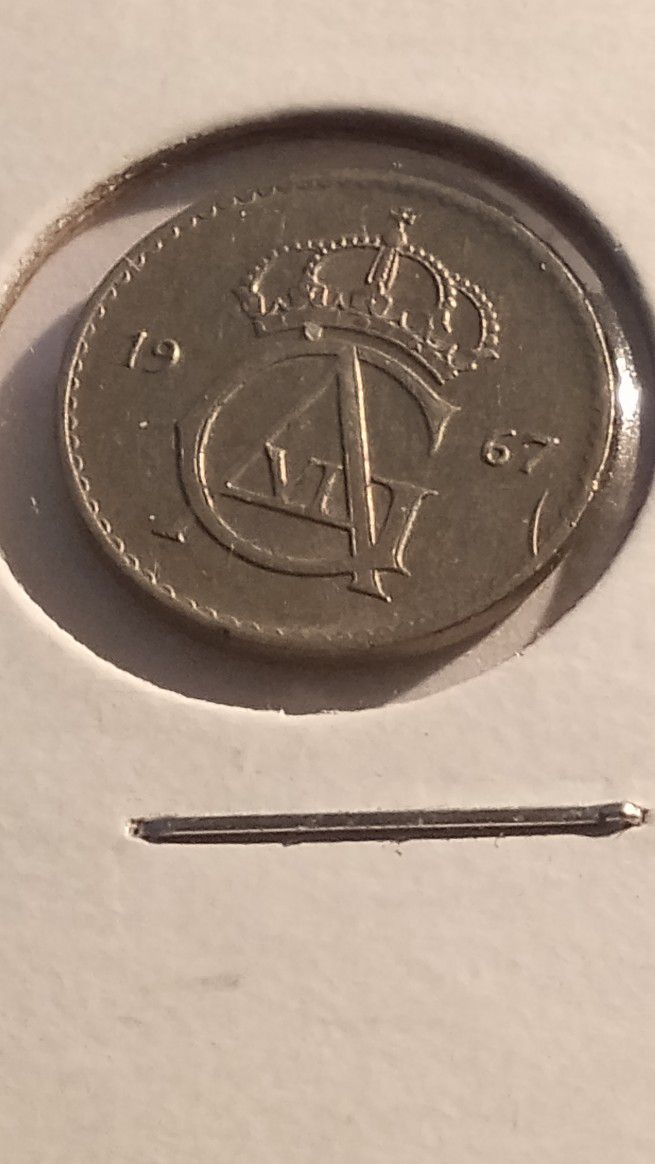 Sweden 1967 10 Ore Coin