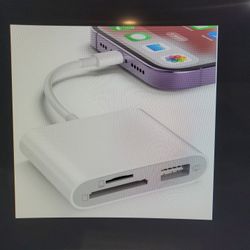 SD Card Reader For iPhone 5-14, Amazon Best Seller Supports SD TF & Micro SD
