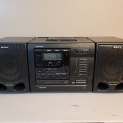 Sony CFD-610 CD Radio Cassett-Corder