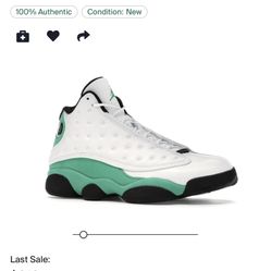 Lucky green Jordan 13