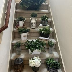 Faux Greenery Farmhouse Decor $10-$19 Each Item 