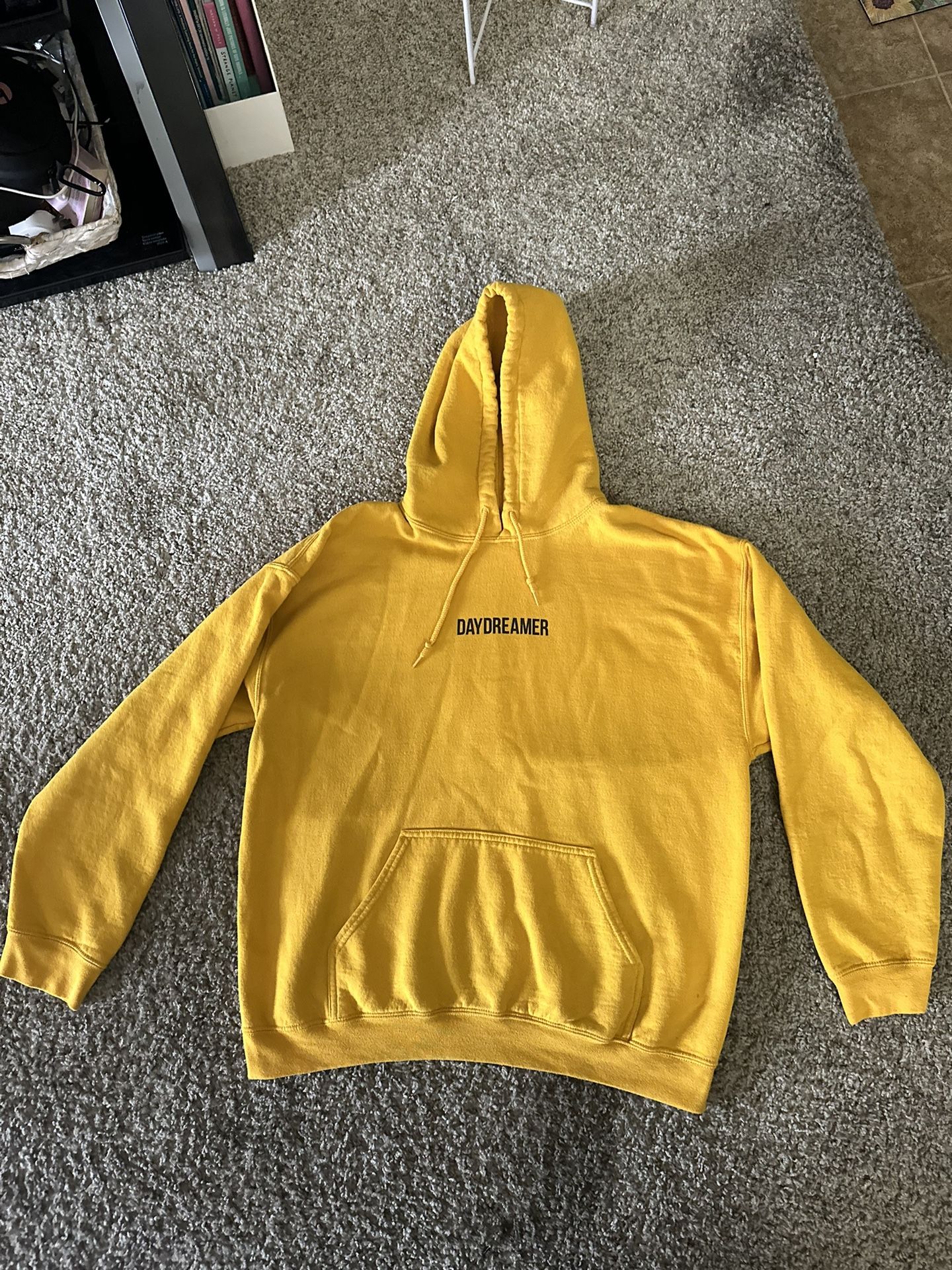 Size L Daydreamer Yellow Bowery Hoodie