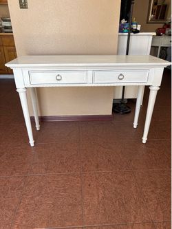 Entry way table/back of the sofa table