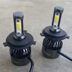 H4 6K Bright White LED Lights For $30